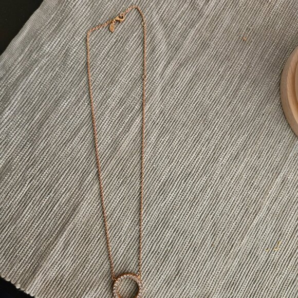 Pandora Logo Pavé Circle Collier Necklace - Picture 8 of 11